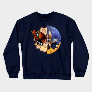 Butterfly Crewneck Sweatshirt